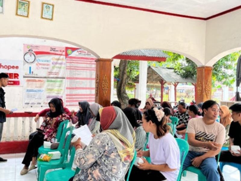 Mahasiswa Fakultas Pertanian Kelompok KKN-PPM Desa Sumbon